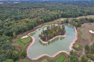 Les Bordes (Old) 13th Water Aerial